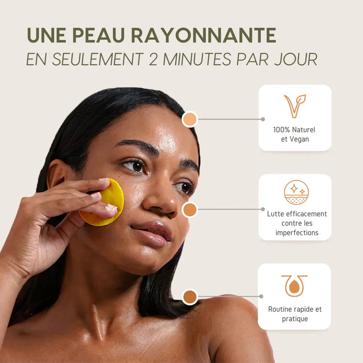 PureSkin Pads™ – Nettoyage & Éclat Instantané