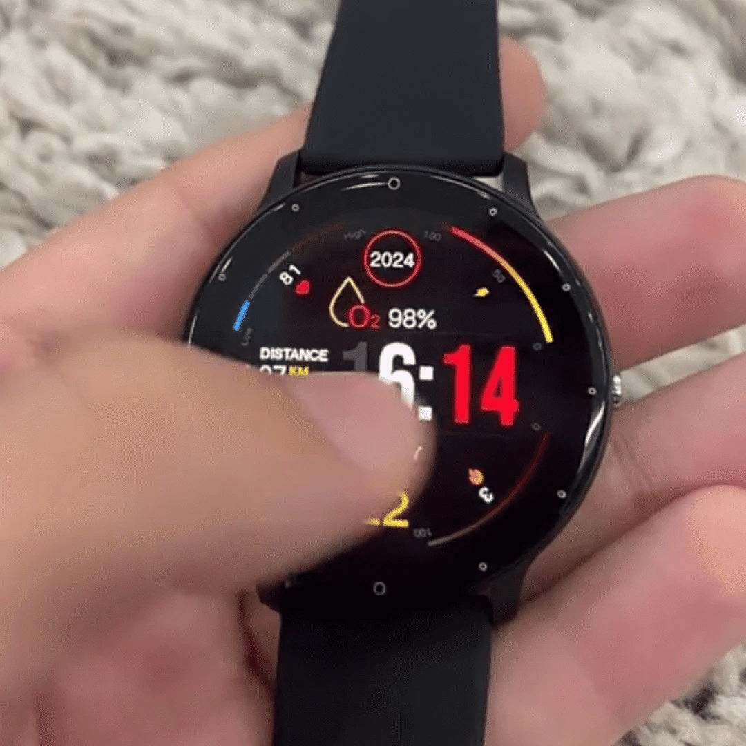 Montre intelligente ZL02C Pro élégante et avec haute performance de suivi de la santé pour homme et femme -CIV