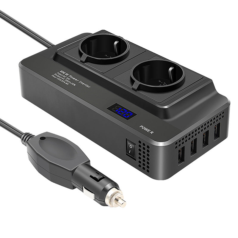 ⚡ PowerHub 200™ – Chargeur Intelligent 8-en-1 à Haute Puissance
