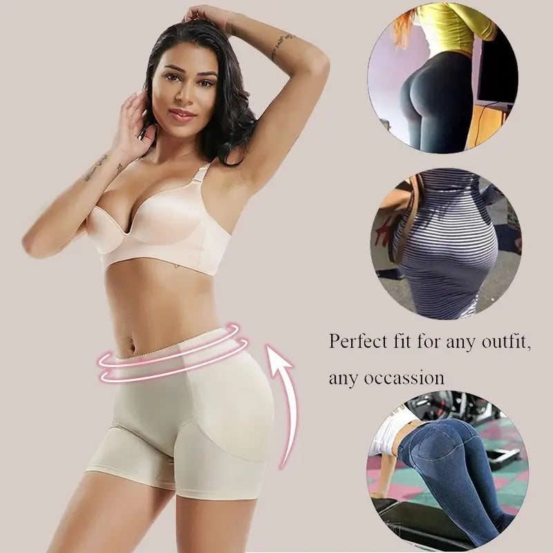🔥 SilhouetteForte™ – Culotte Invisible Gainante & Rehausse-Fesses et hanches