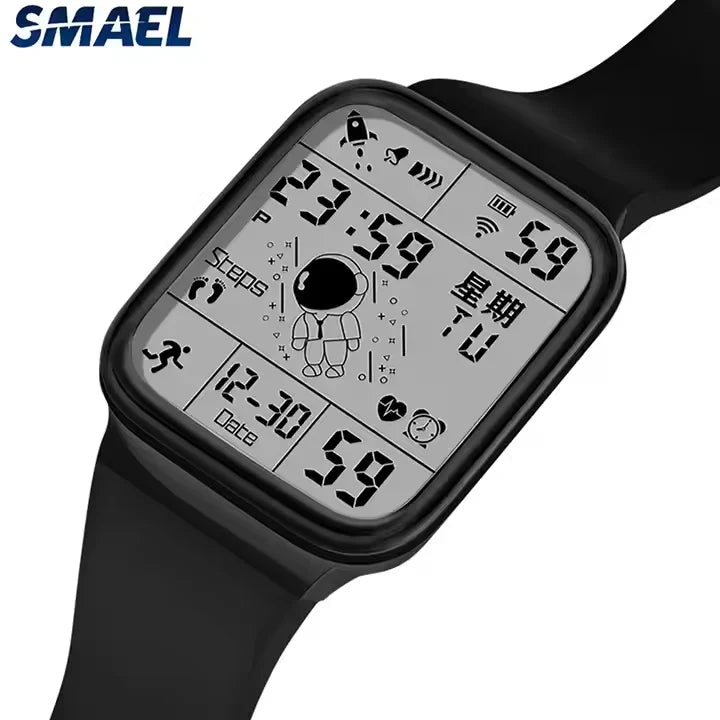 ⌚🔥 SMAEL PowerForce 8808™ – Montre Homme Ultra-Résistante & Stylée 💪🖤