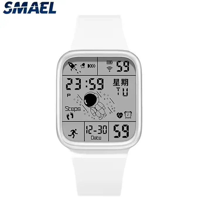 ⌚🔥 SMAEL PowerForce 8808™ – Montre Homme Ultra-Résistante & Stylée 💪🖤
