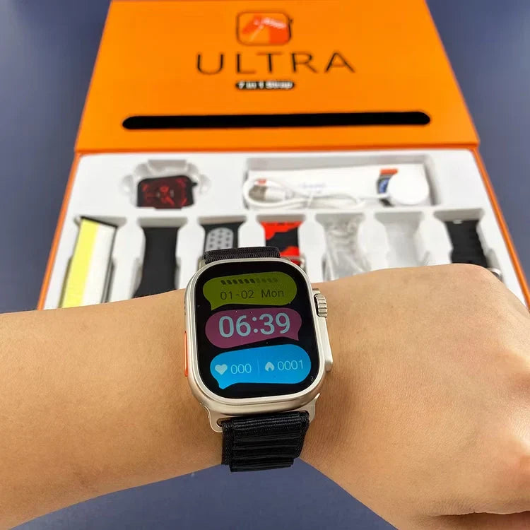 đŒ VitalWatch Proâą â Montre ConnectĂ©e 7-en-1 Pour SantĂ©, Appels et Style