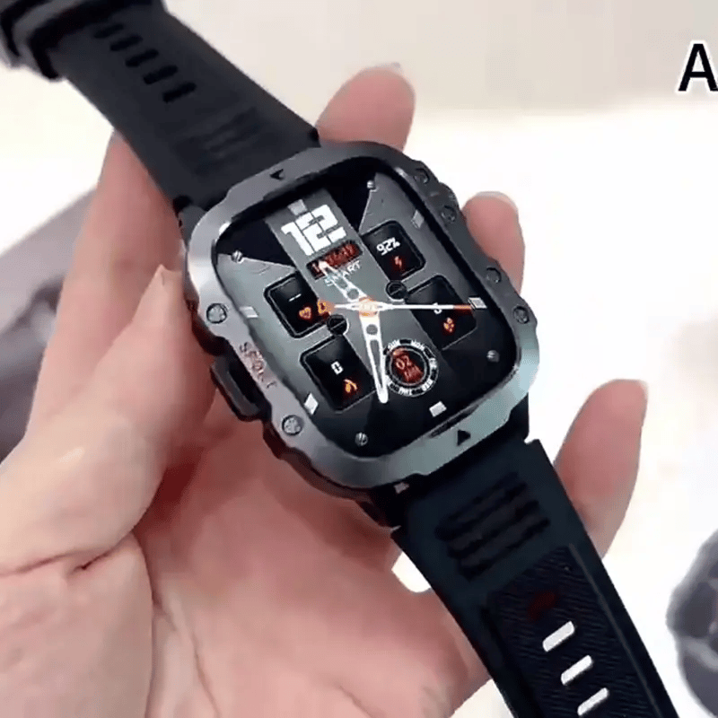 🛒 SteelWatch Pro™ – Montre Connectée Robuste & Élégante