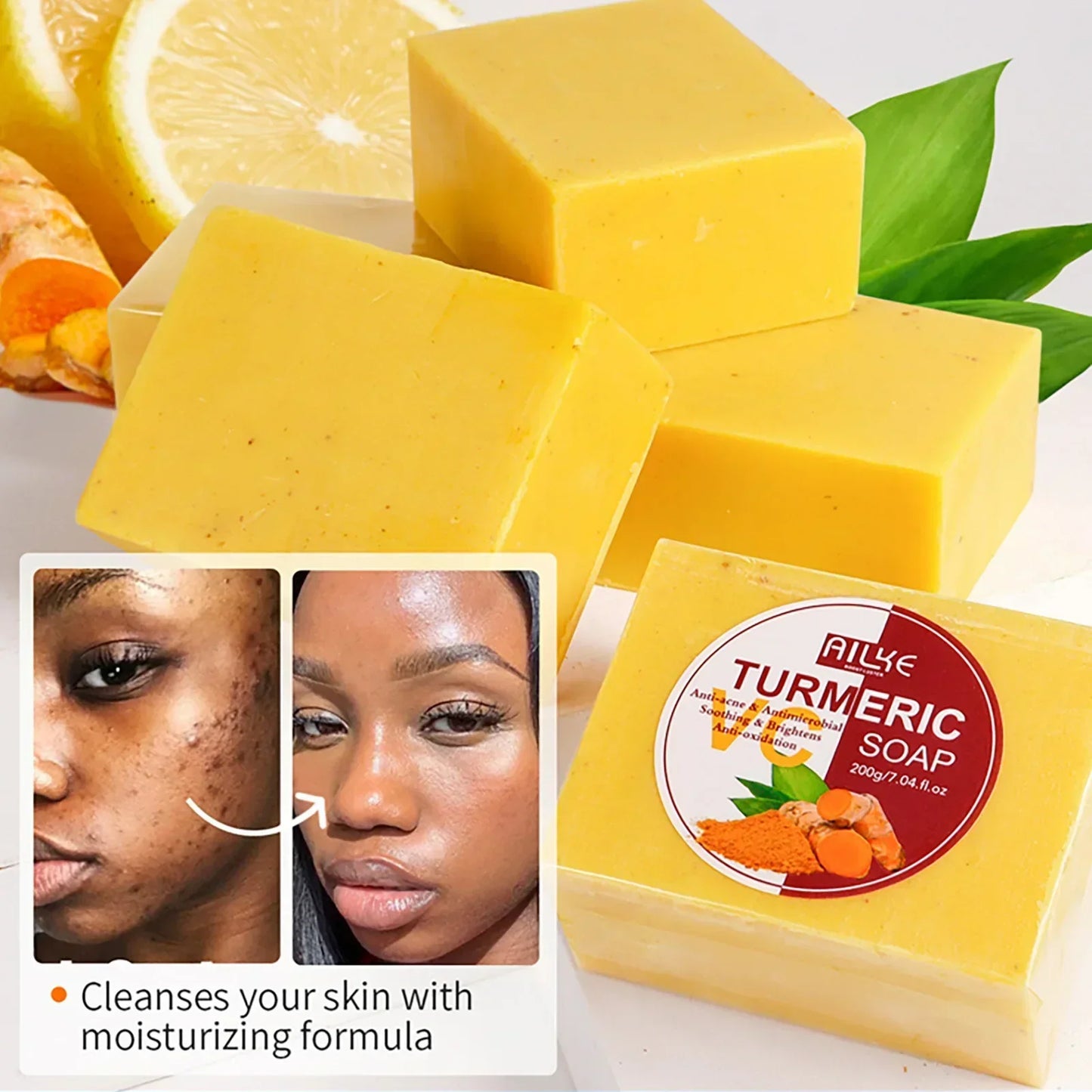 🌟 HoneyGlow Pure™ – Savon Éclaircissant Naturel 🌿🍯
