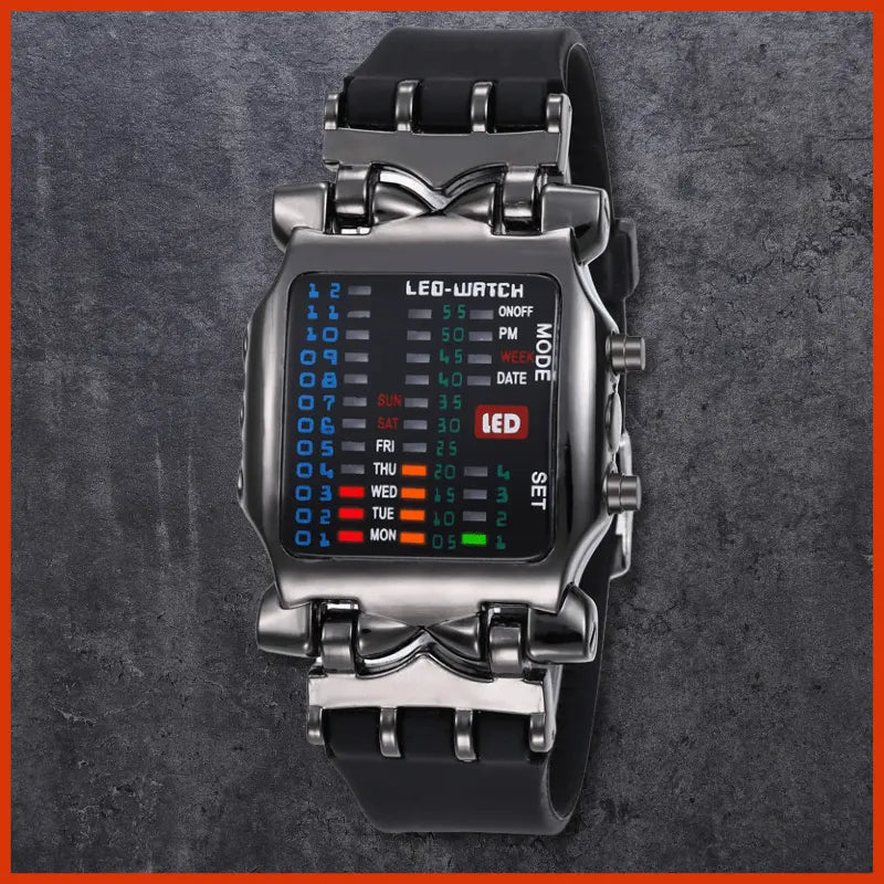 FuturX Watch™ – Montre LED au Design Technologique ?