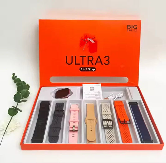 💼 VitalWatch Pro™ – Montre Connectée 7-en-1 Pour Santé, Appels et Style