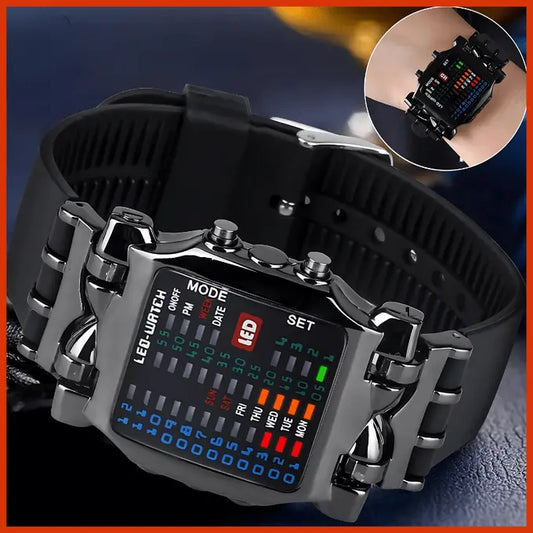 FuturX Watch™ – Montre LED au Design Technologique ?