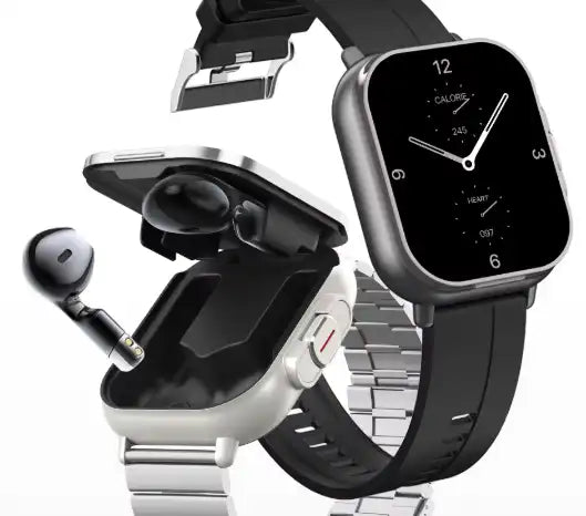 💎 SmartFusion Pro™ – Montre Connectée & Écouteurs 2-en-1